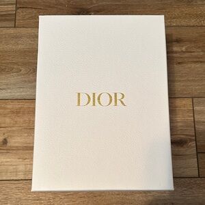 Dior Luxurious White Box with Gold Logo